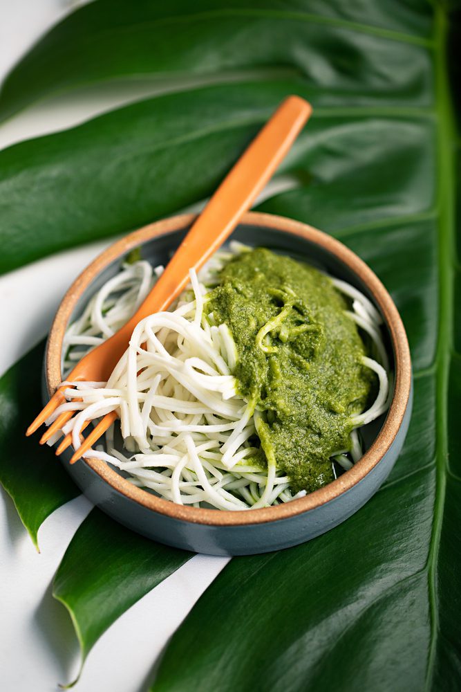 Espaguete de Pupunha