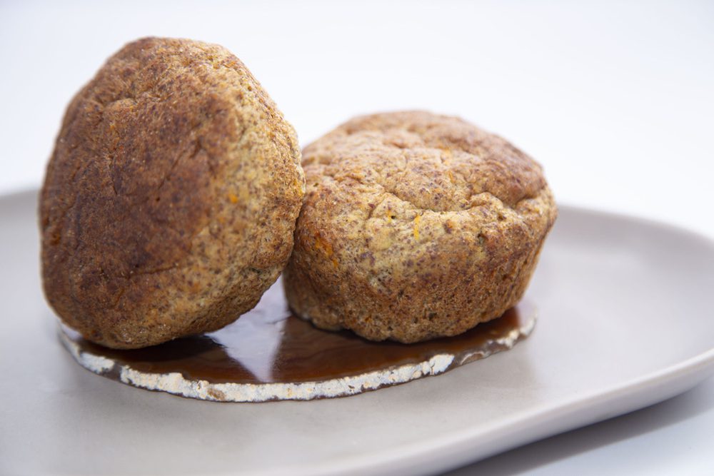 Baby Pão de Cenoura (low carb)