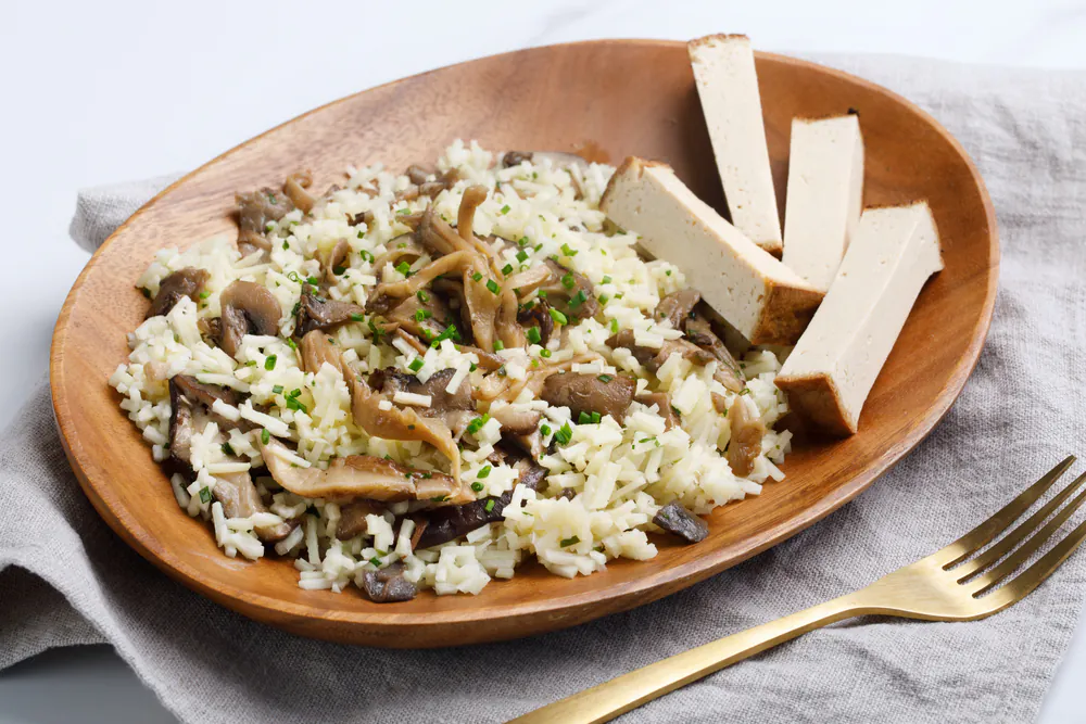 Risoto de Pupunha Low Carb
