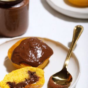 Kit 6 Muffins de Cenoura Recheado + Ganache