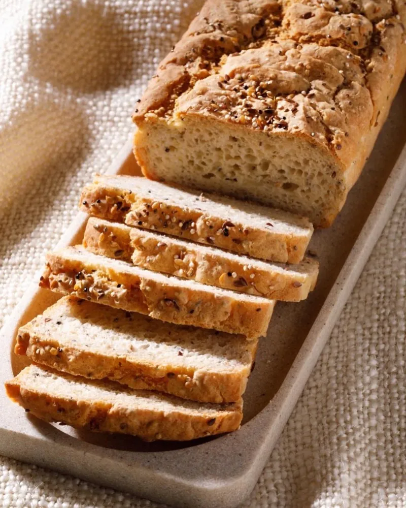 Pão Mix de Sementes Vegano