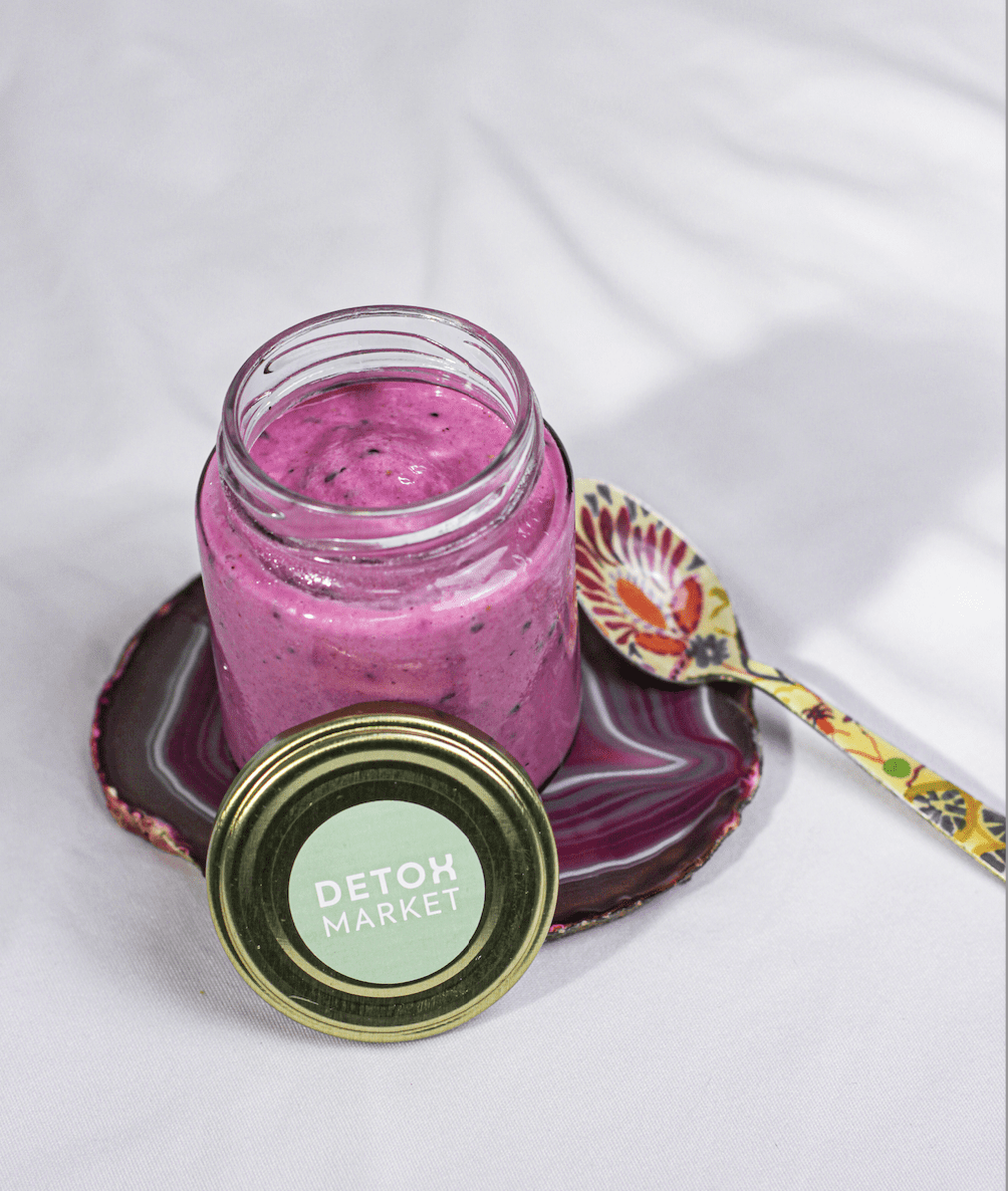 Iogurte Proteico de Pitaya Vermelha