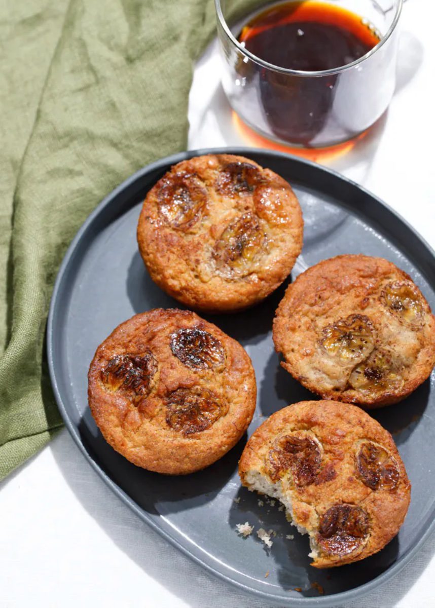 Kit 6 muffins de banana (sem açúcar)